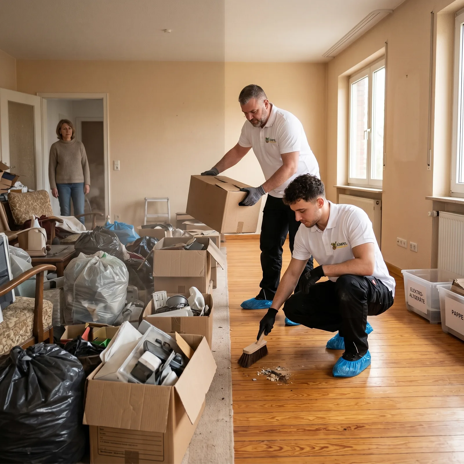 Demontage und Rückbau als Vorbereitung für Renovierung in Jüchen