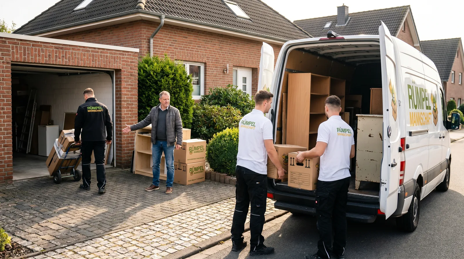 Keller-, Garagen- und Schuppenräumung bei der Entrümpelung in Korschenbroich
