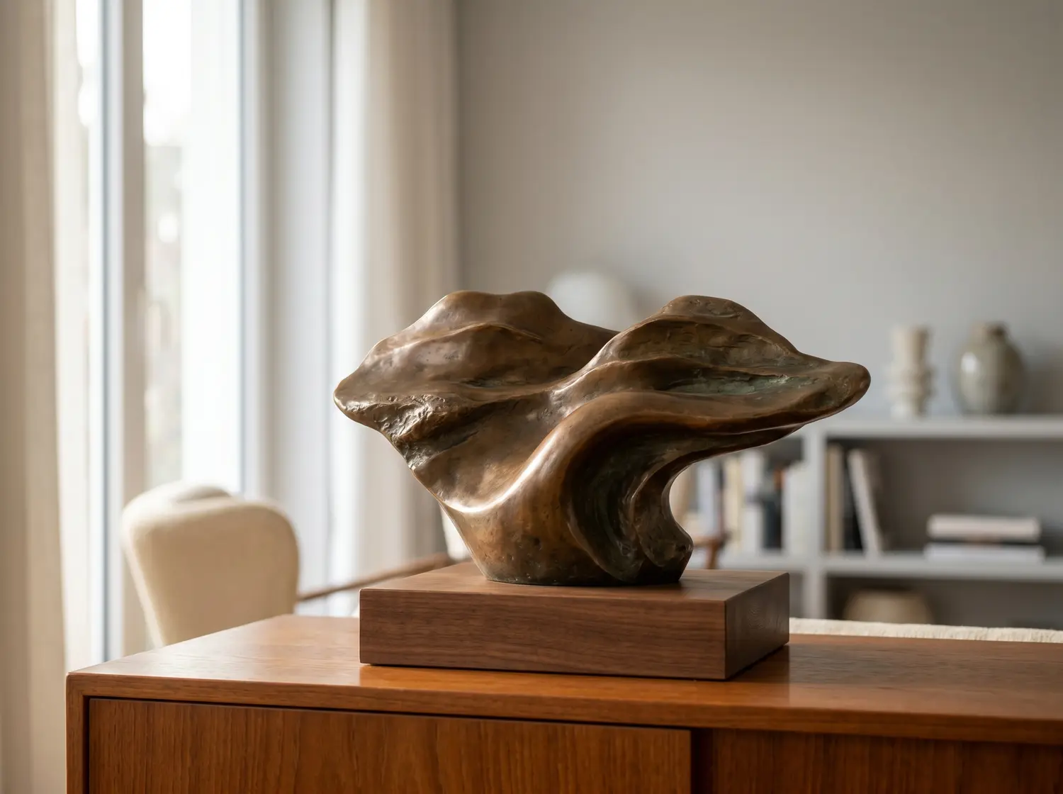 Bronze und Künstler-Skulptur