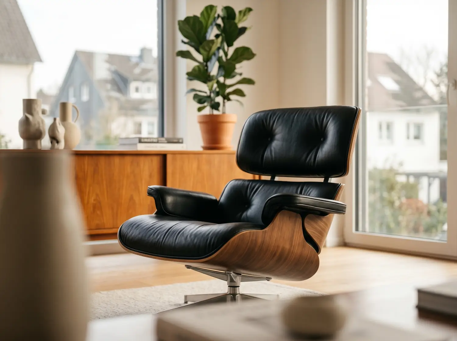 Designer-Stuhl und Designermöbel