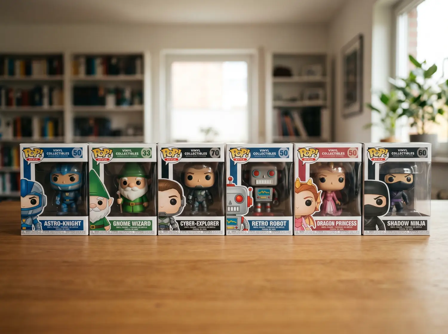 Funko-Pop-Sammelfiguren in Boxen