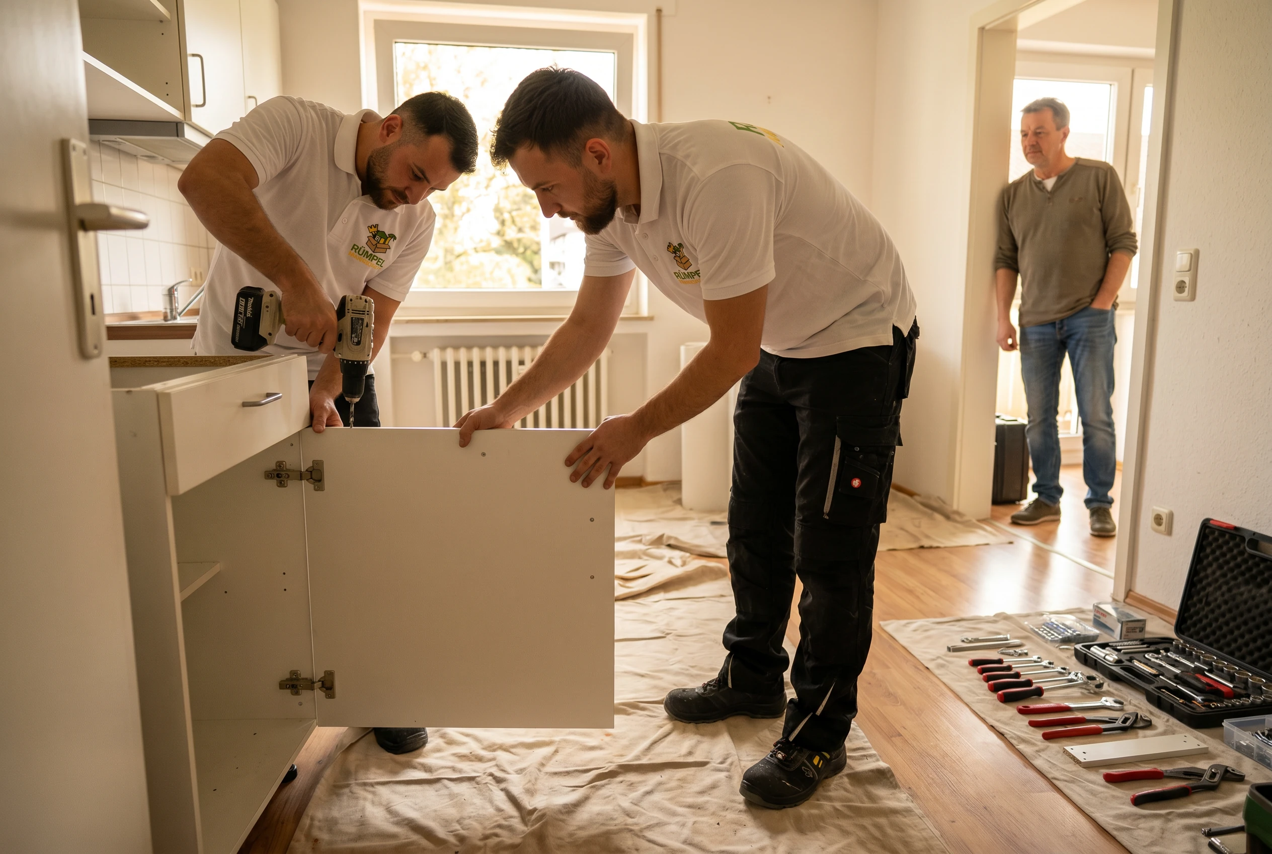 Demontage als Zusatzleistung bei Entrümpelung in Erkrath