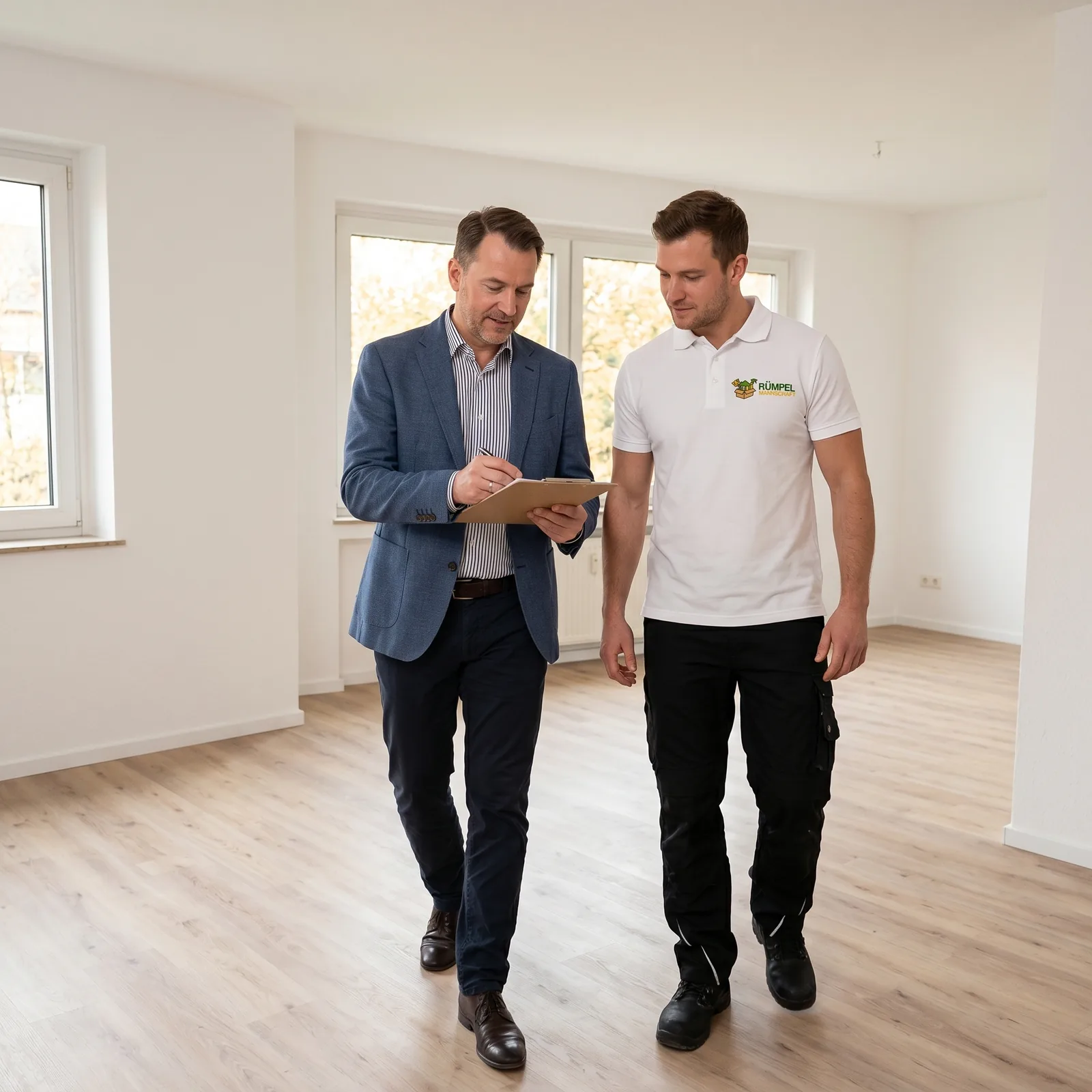 Kostenlose Vor-Ort-Besichtigung und Begehung der Wohnung in NRW