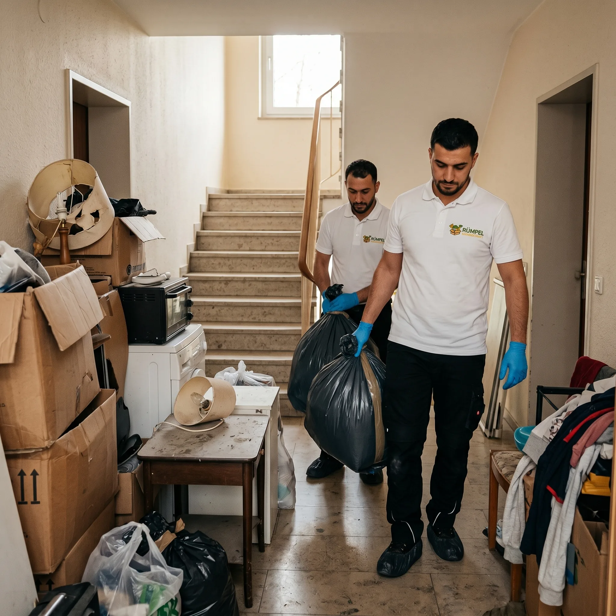 Komplett-Räumung einer Wohnung bei Entrümpelung in Hilden