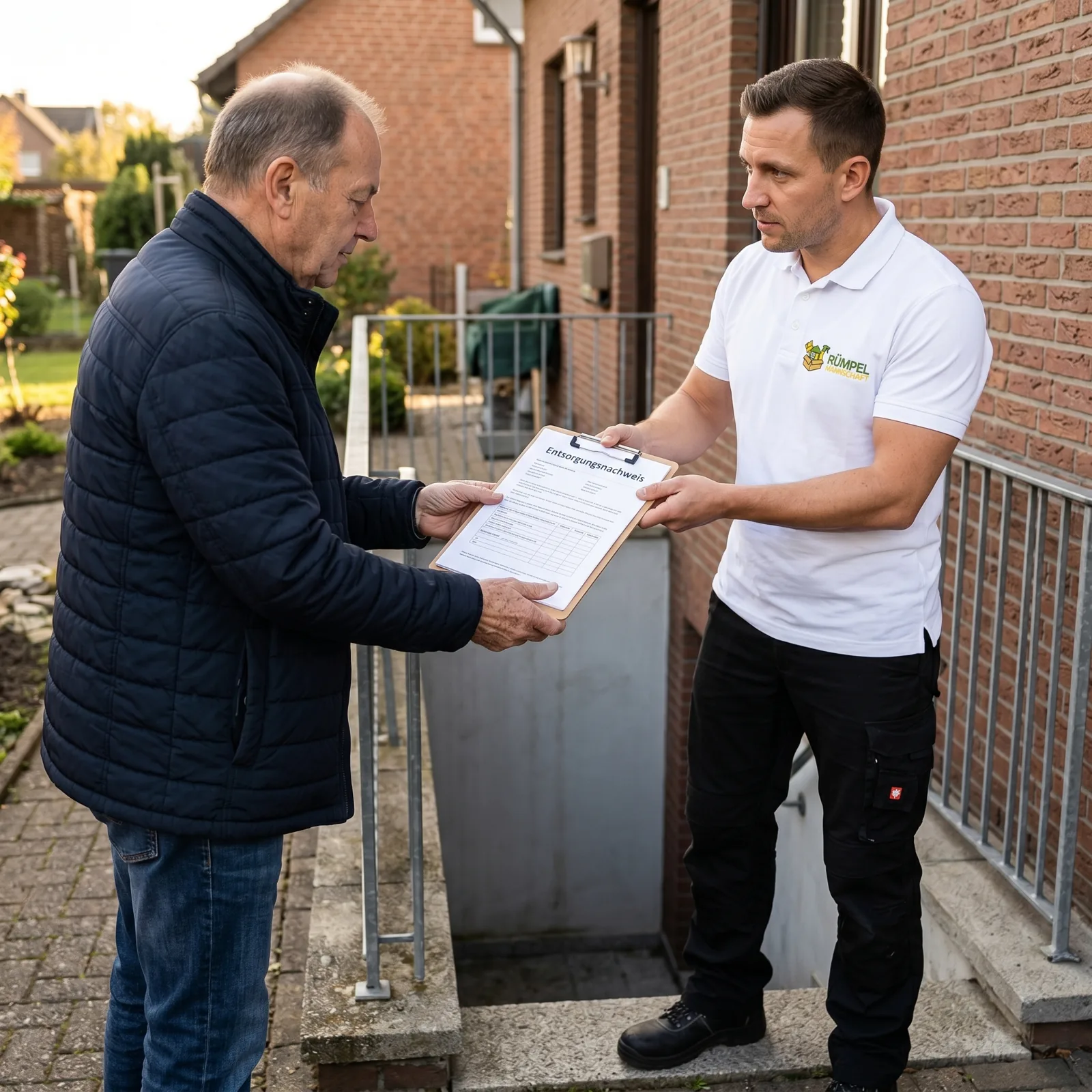 Transparenter Festpreis mit Entsorgungsnachweis in NRW