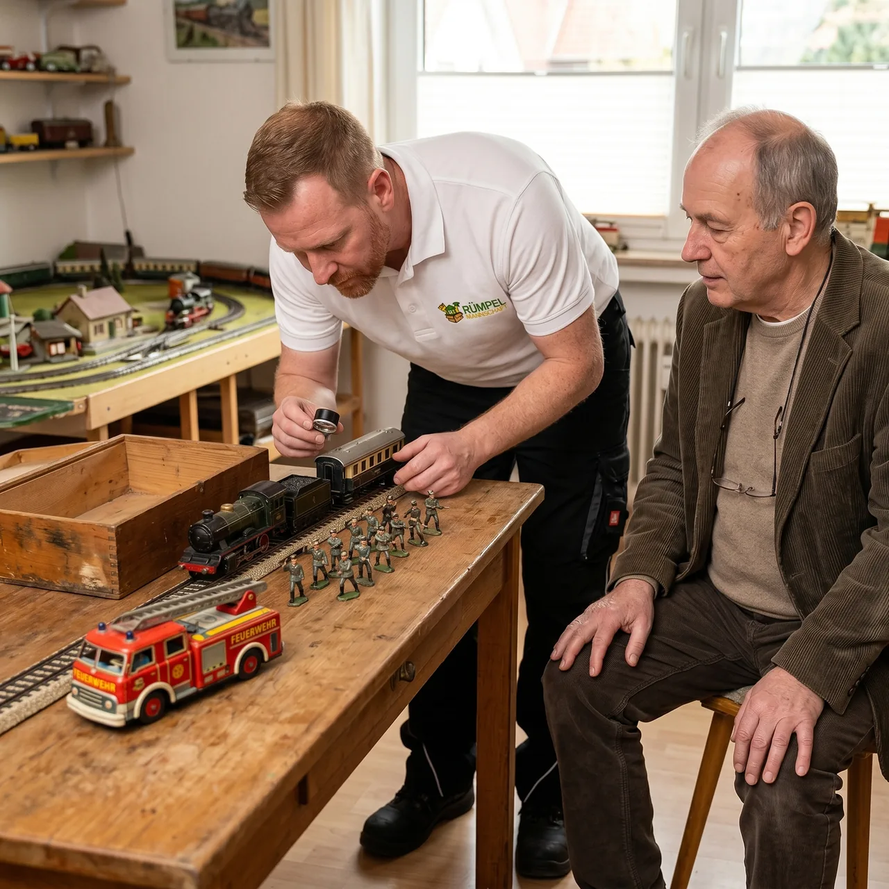 Bewertung von Modelleisenbahn und Sammlerstücken zur Wertanrechnung in Kleve