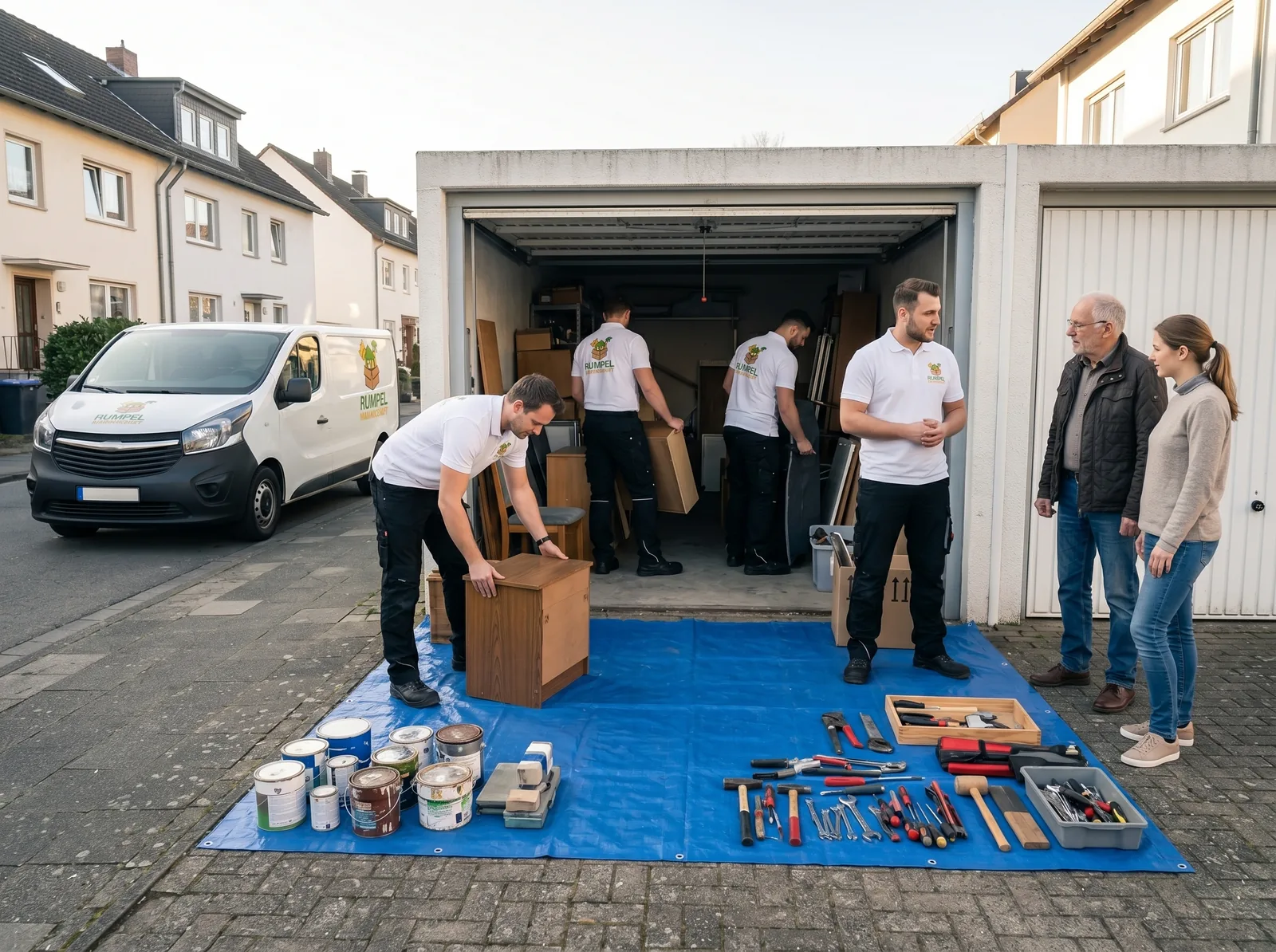 Effiziente Räumung in Köln meist in 1-2 Tagen abgeschlossen