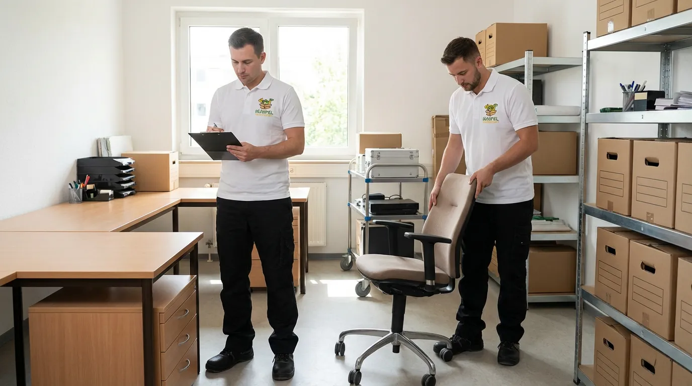 Büroauflösung und gewerbliche Entrümpelung in Leverkusen
