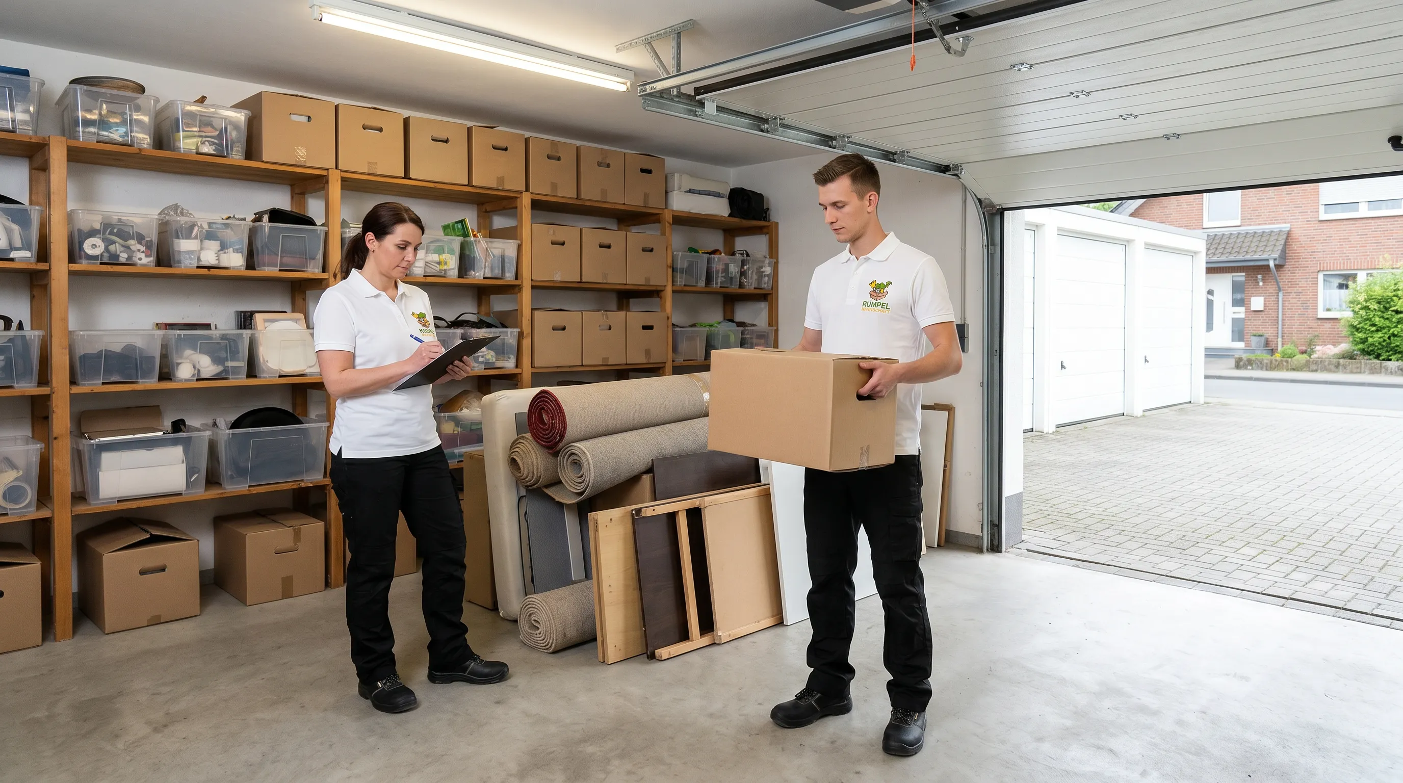 Sortierung und Wertanrechnung bei Entrümpelung Leverkusen