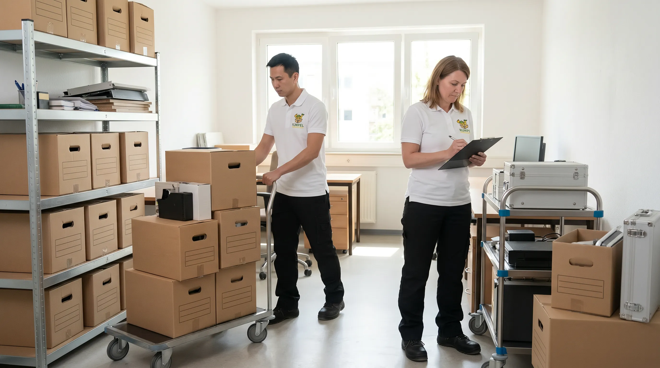Gewerbliche Entrümpelung und Büroauflösung in Leverkusen