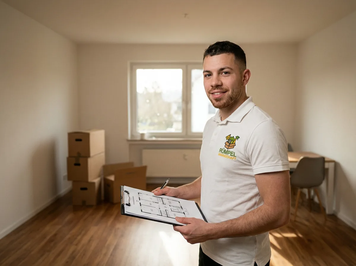 Zeitplanung für besenreine Entrümpelung in Mönchengladbach