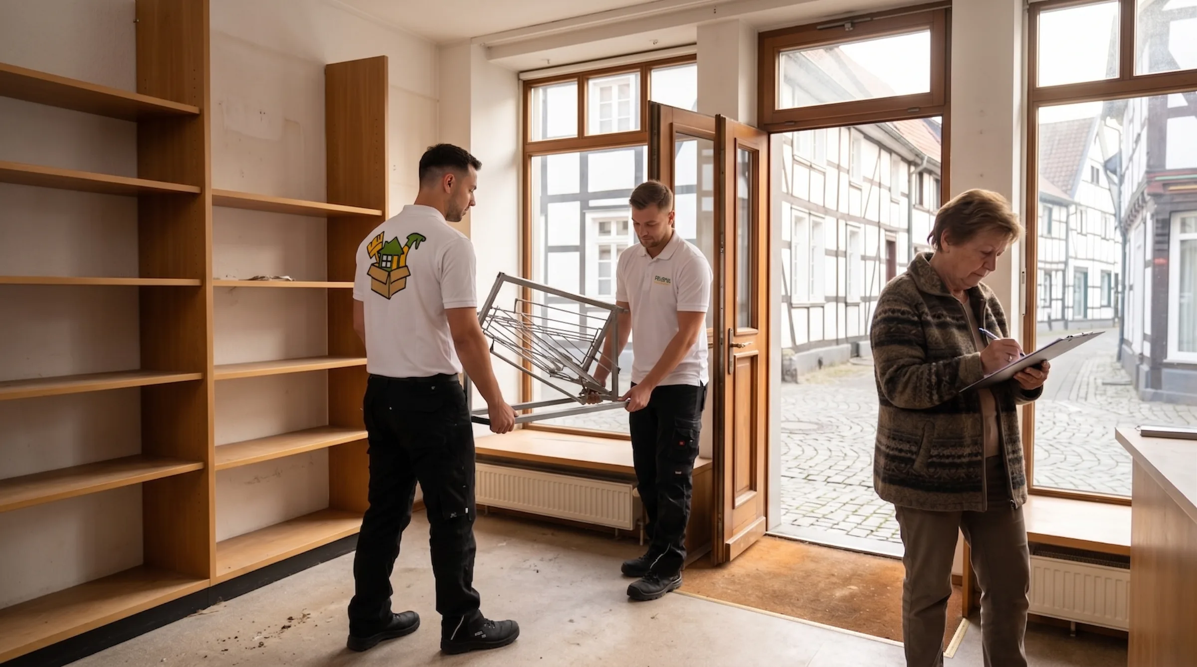Entsorgung mit Transporter bei Entrümpelung in Ratingen