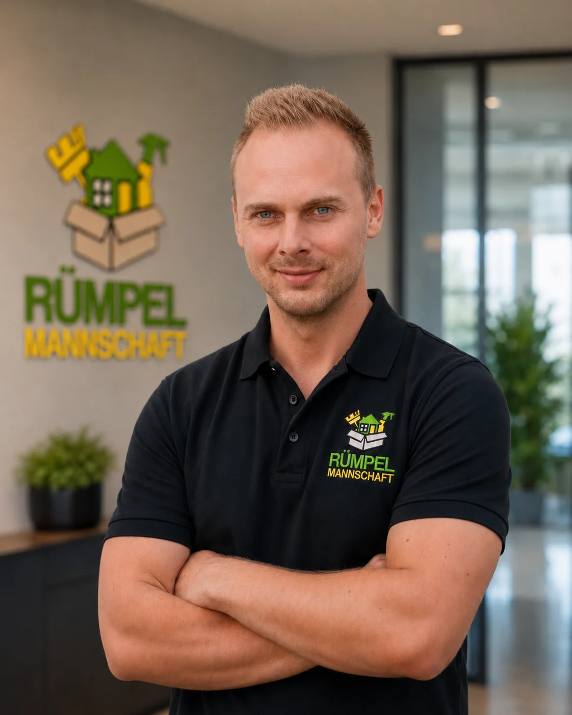 Marius Baumfalk von der Rümpelmannschaft, Ansprechpartner für Entrümpelung in NRW