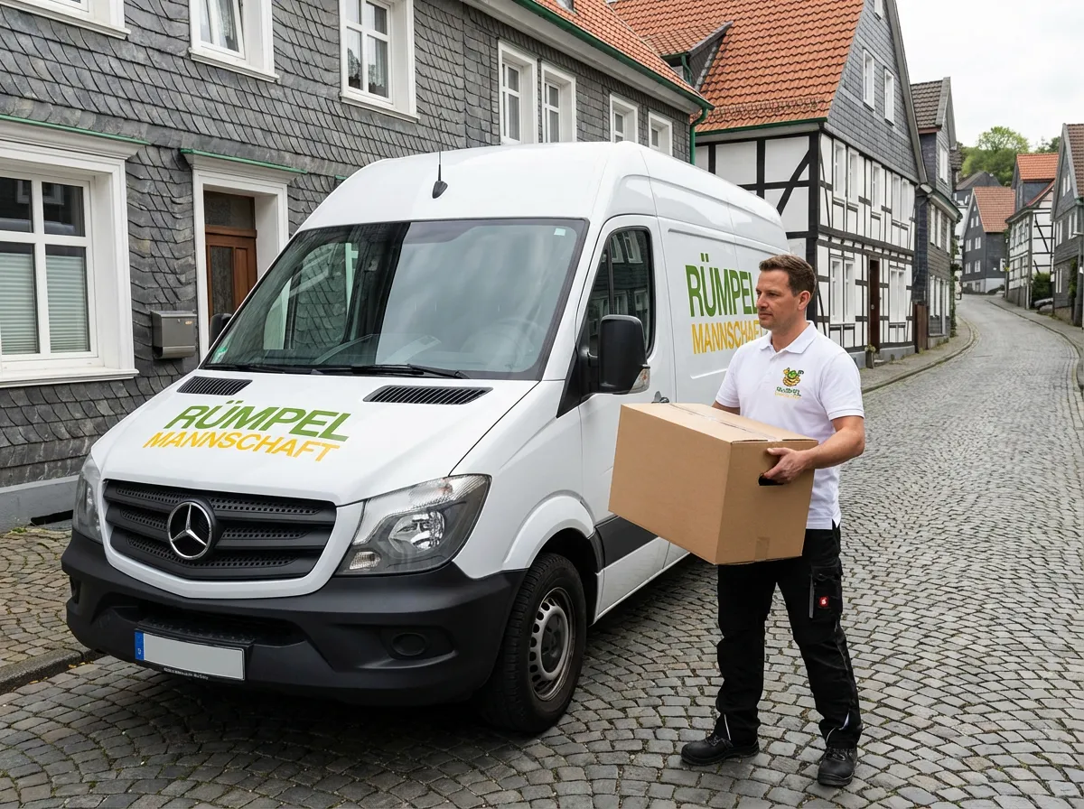 Professionelle Entrümpelung in Solingen durch das Team der Rümpelmannschaft