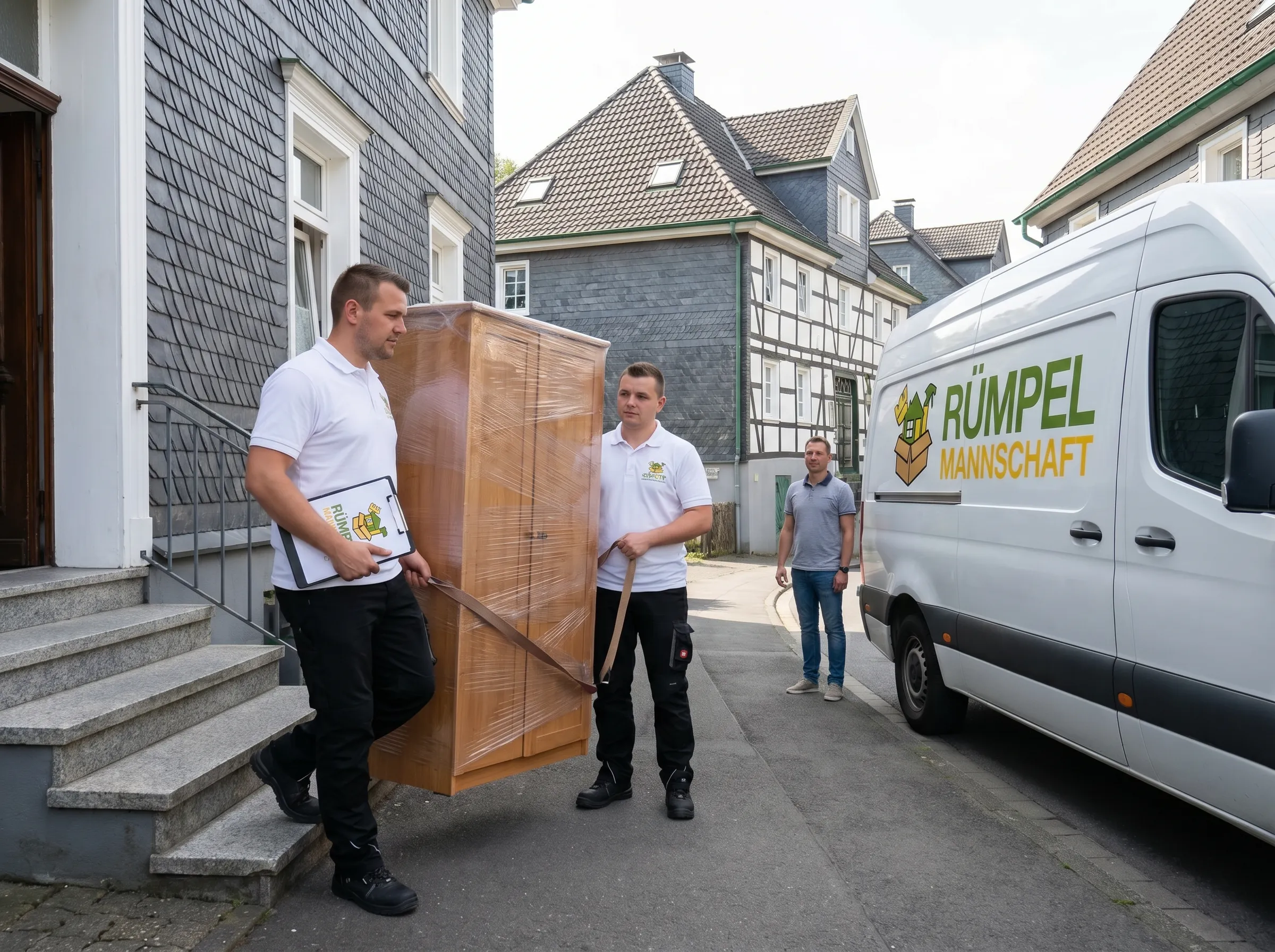 Möbeltransport und Entrümpelung in Solingen Hand-in-Hand