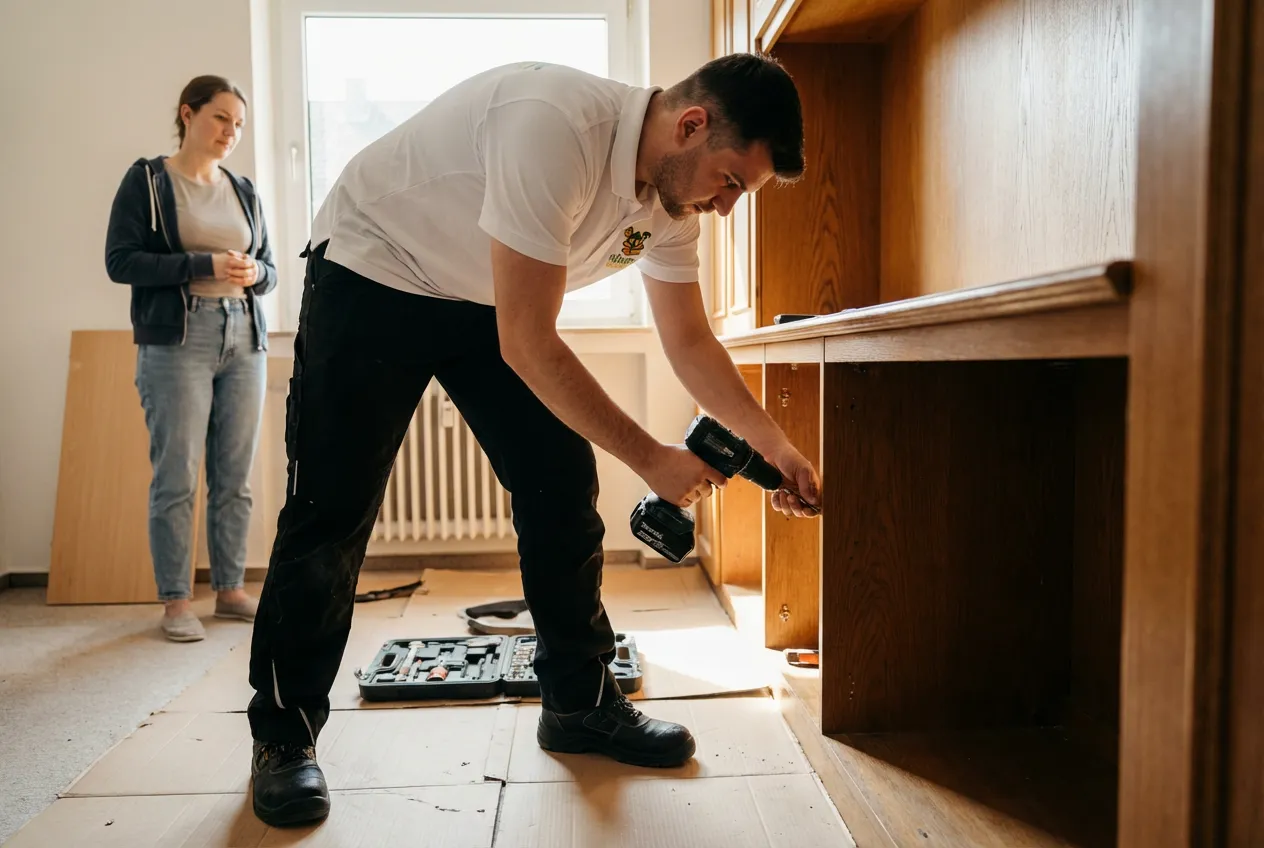 Demontage und Rückbau als Vorbereitung für Renovierung und Malerarbeiten in Wuppertal