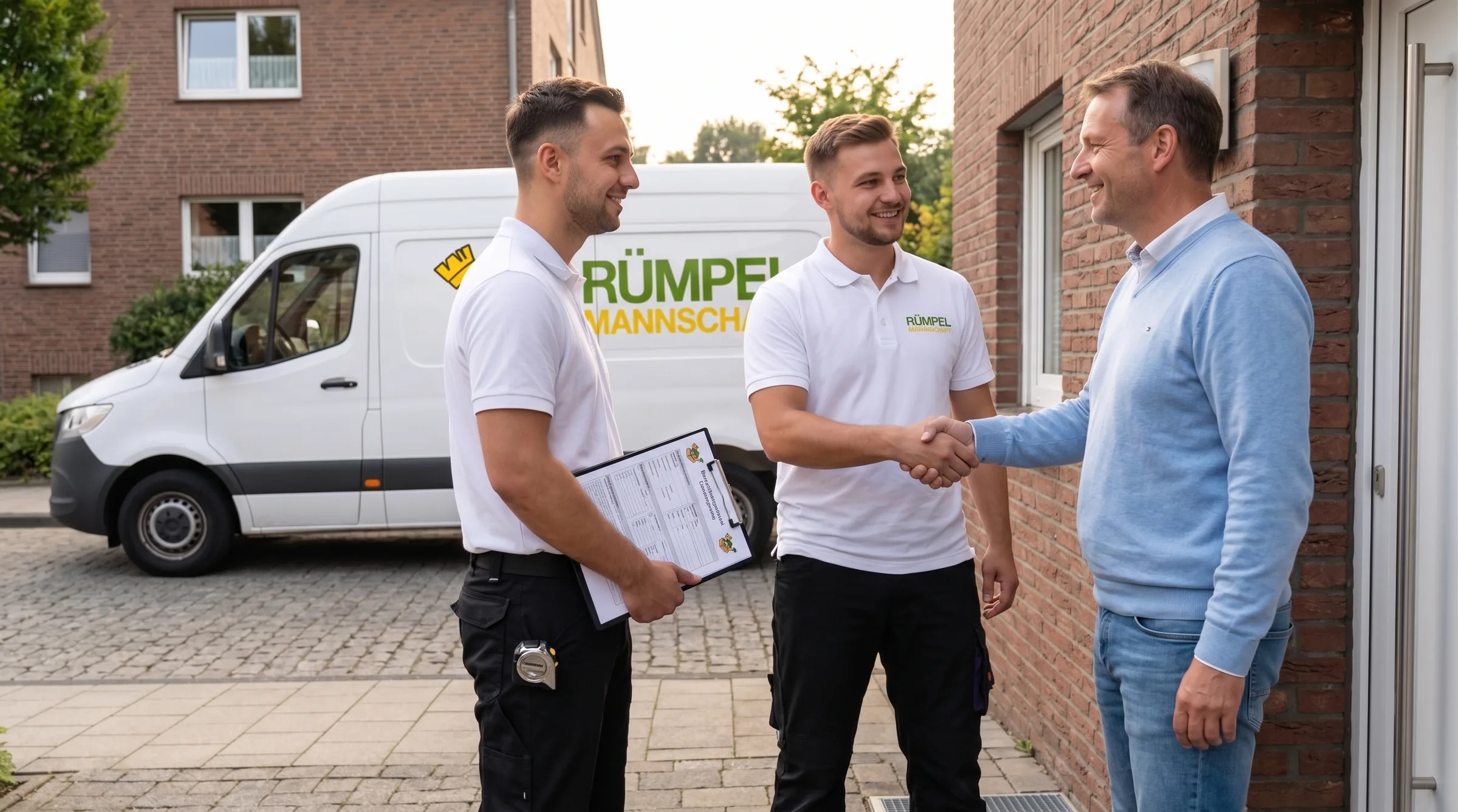 Vor-Ort-Besichtigung mit Leistungsüberblick für Entrümpelung in Heiligenhaus